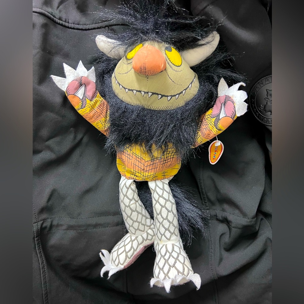 Where The Wild Things Are MOISHE 13" Full Body Hand Puppet Plush With Tag